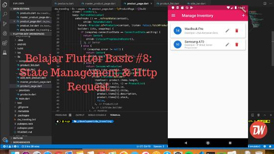 Belajar Flutter Basic #8: State Management & Http Request