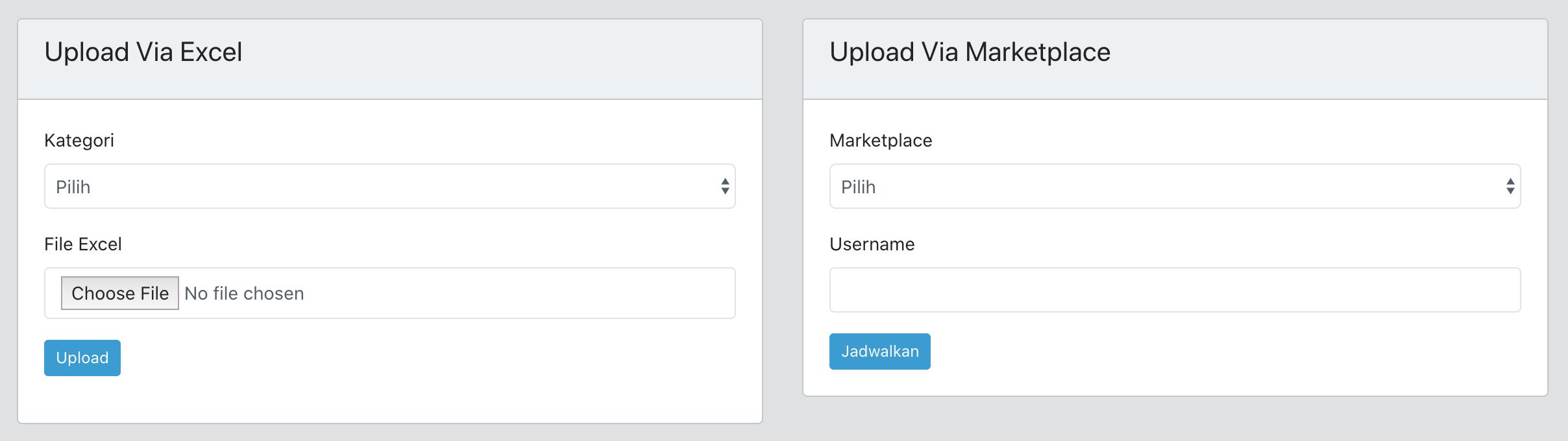 fitur auto upload product laravel