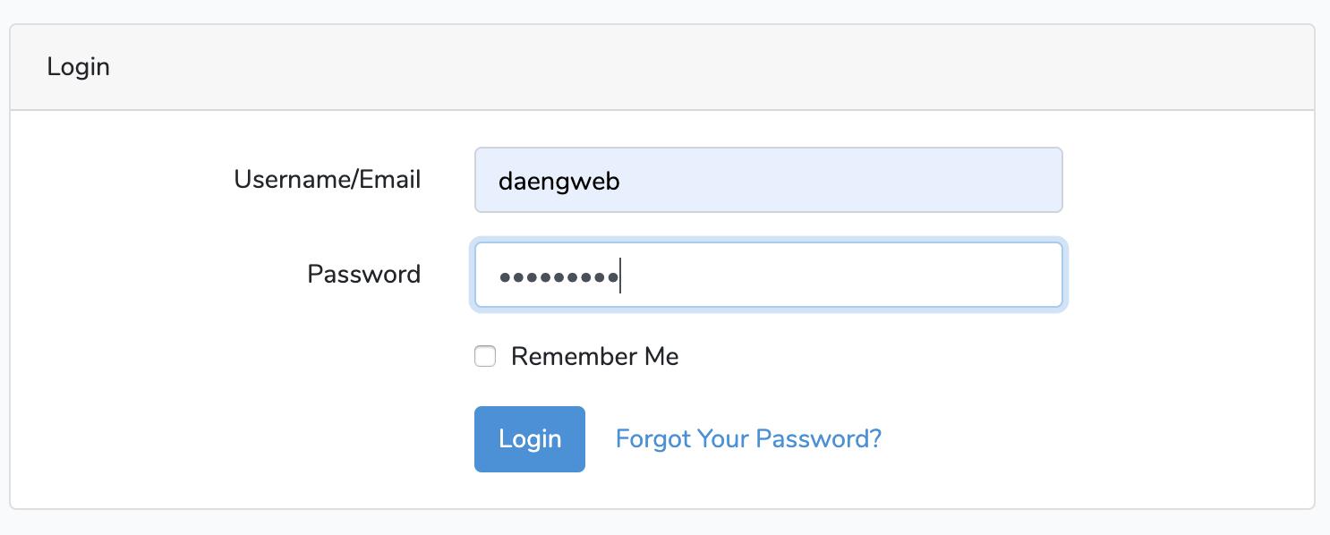 laravel custom authentication