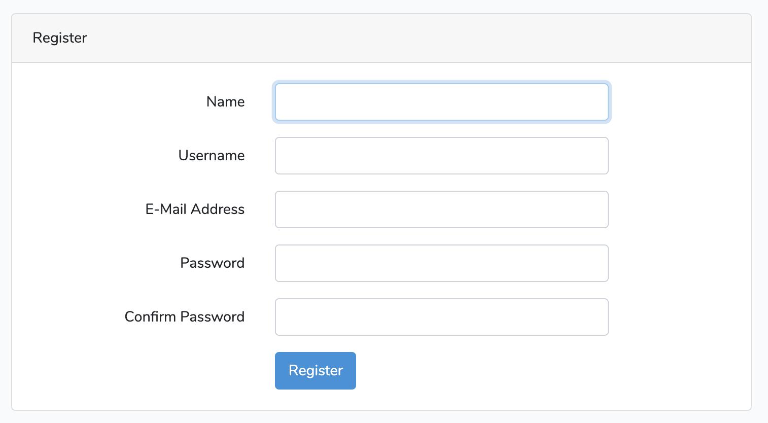 laravel custom authentication