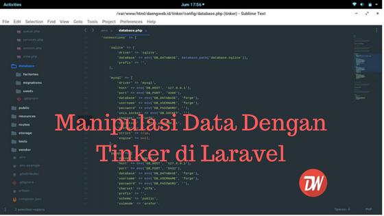 Manipulasi Data Dengan Tinker di Laravel
