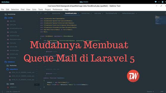 Mudahnya Membuat Queue Mail di Laravel 5