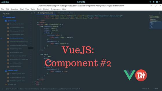 VueJS: Component #2