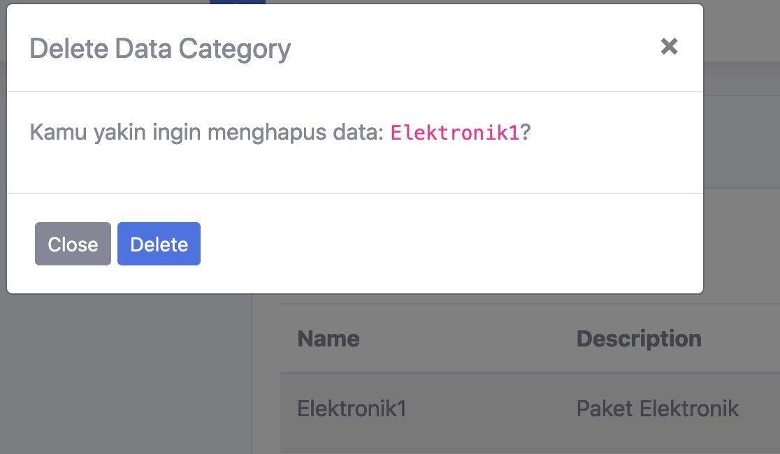 aplikasi ekspedisi nuxtjs - delete categories